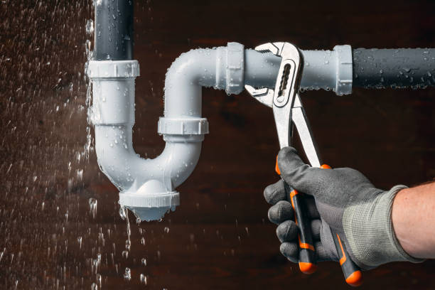 Professional Emergency Plumber technician working in Rochelle, IL